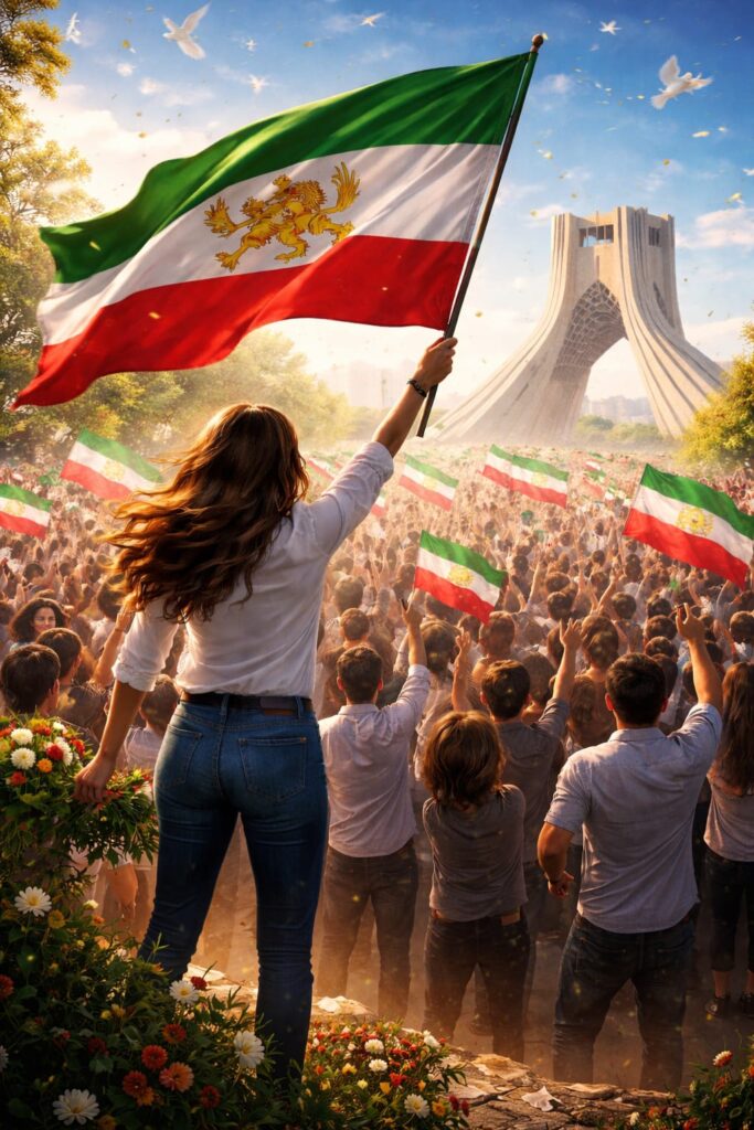 Iranian protest in London 25 jan 2026